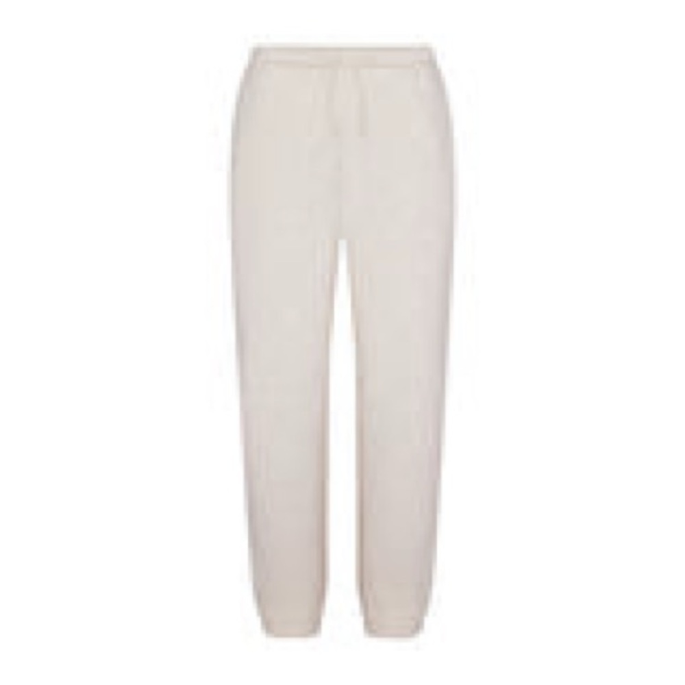 SKIMS COTTON FLEECE CLASSIC JOGGER | HEATHER OATMEAL S